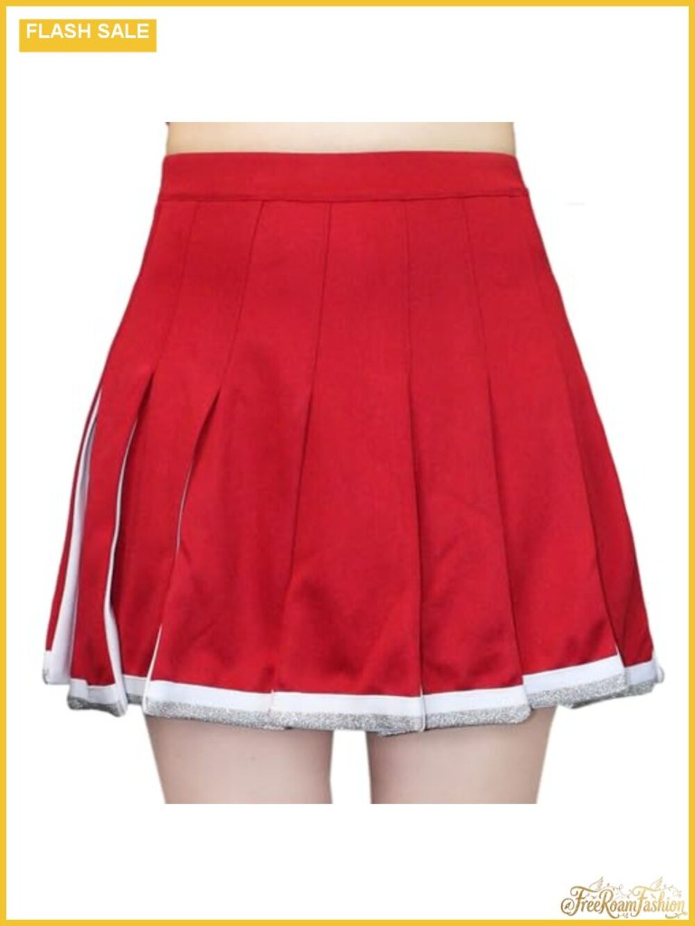 Women's Cheerleading Pleated Skirt A-Line 100% Polyester
